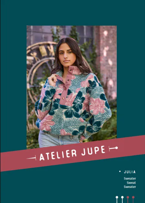 Patroon sweater "Julia" - Atelier Jupe